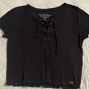 Hollister Black Tee